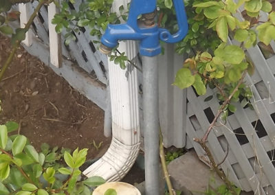 Water spigot installed by Ken Paulson Plumbing