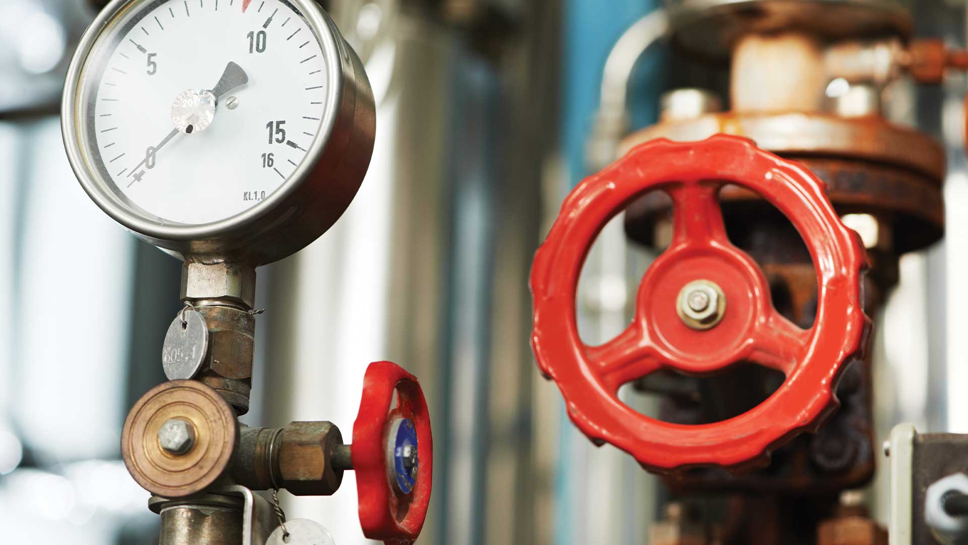 Boiler valves and gauges